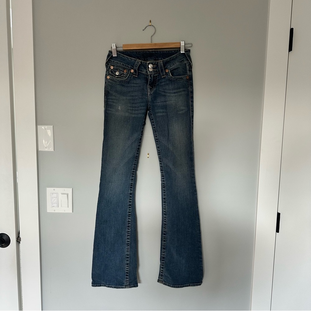 True Religion Classic Women's Dark Blue Bootcut Jeans
